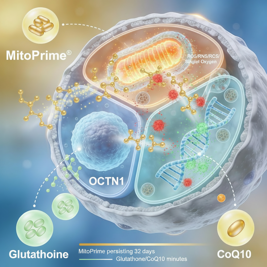 Beyond Glutathione & CoQ10: Why Antioxidant Location and Longevity Mat Scicures Beyond Glutathione & CoQ10: Why Antioxidant Location and Longevity Mat Scicures