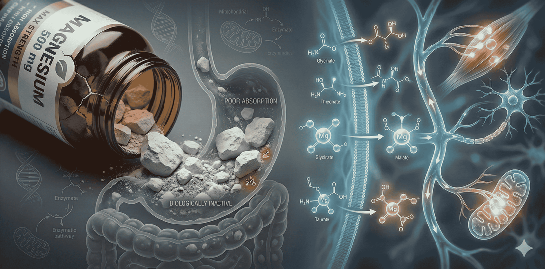 Why Most Magnesium Supplements Fail: The Truth About Elemental Dosing & Chelated Forms