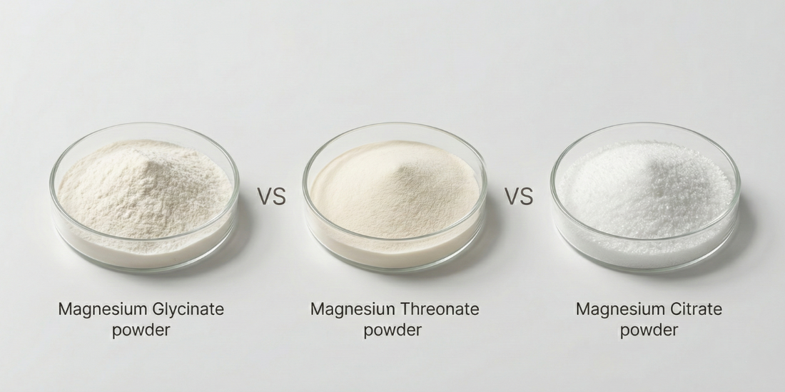 Different Types of Magnesium Explained: Glycinate vs Threonate vs Citrate