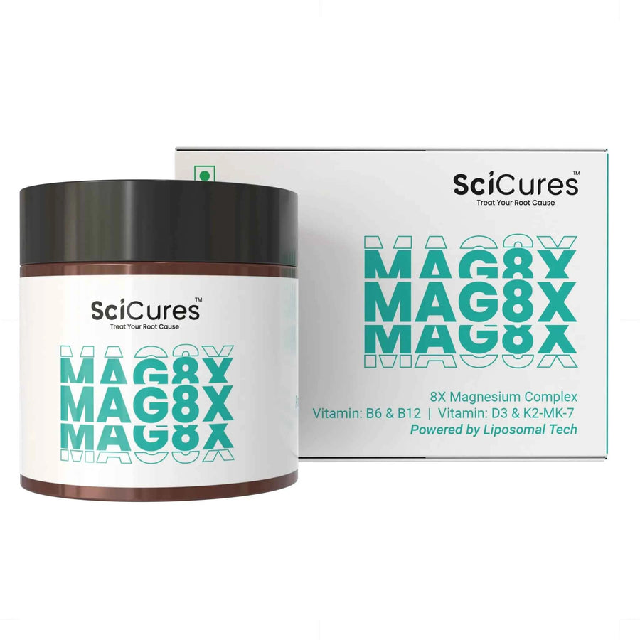 Mag8X – Advanced Magnesium Complex with Essential Vitamins